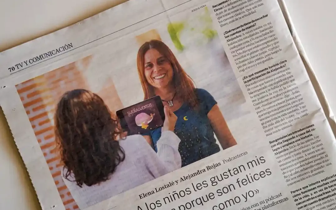¡Sueñacuentos sale en el periódico!