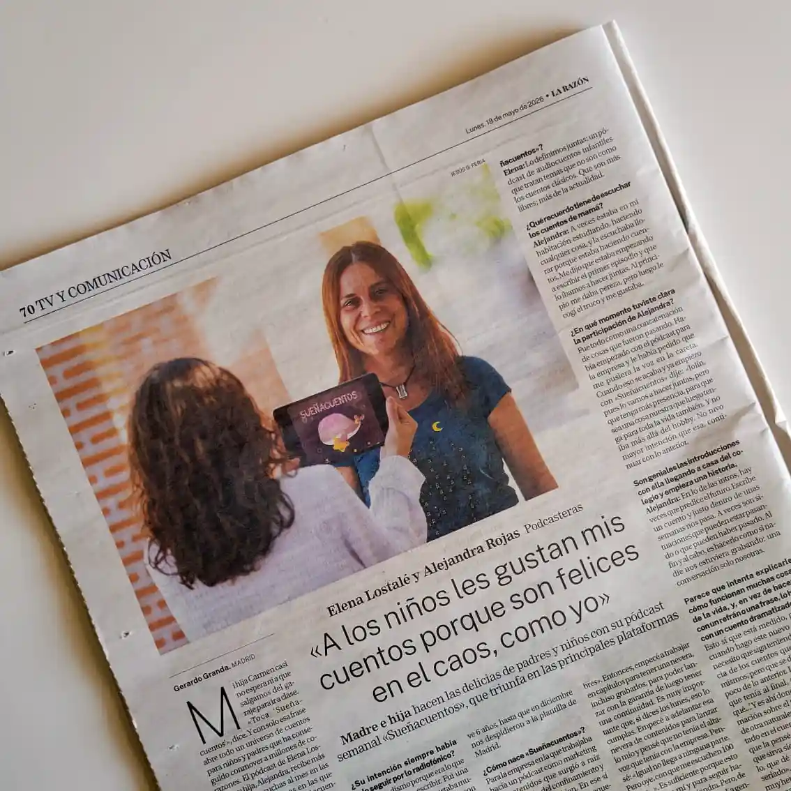 Entrevista La Razón