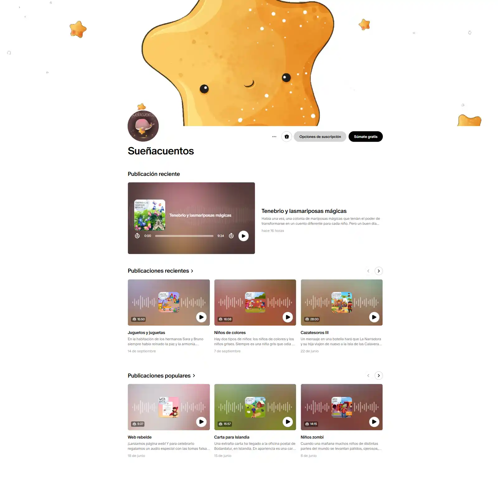 Patreon de Sueñacuentos